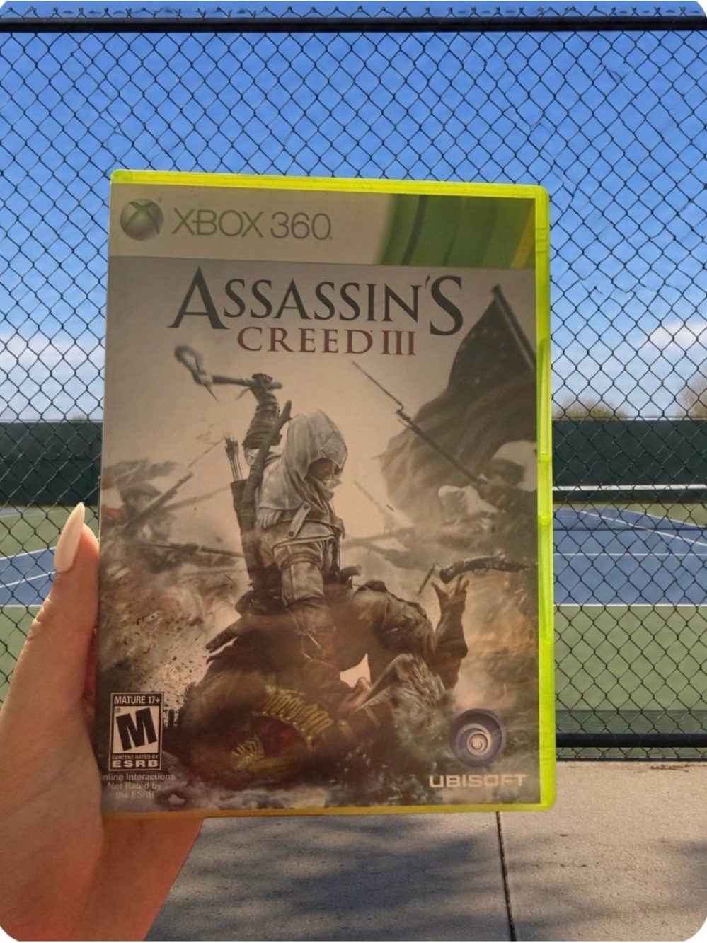 Assassin's Creed III (Xbox 360) - Ubisoft - Neon Green Case